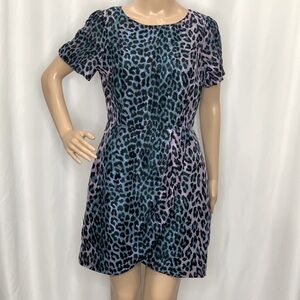 ANTHROPOLOGY TRACY REESE SILK MINI DRESS